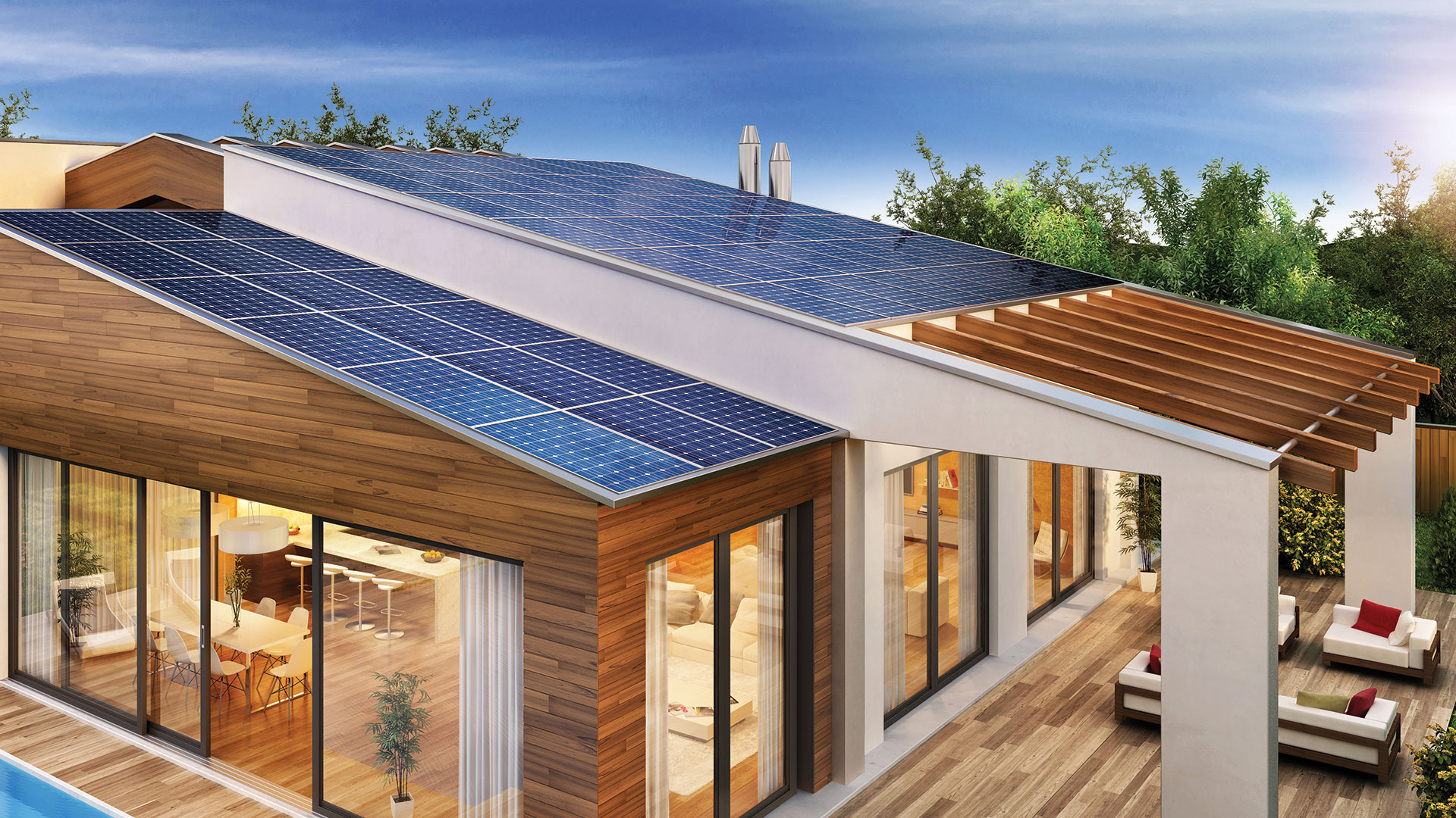 l'énergie solaire pour les maisons